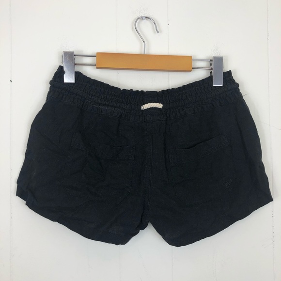 Roxy Linen Oceanside Shorts Sz S - Picture 7 of 10
